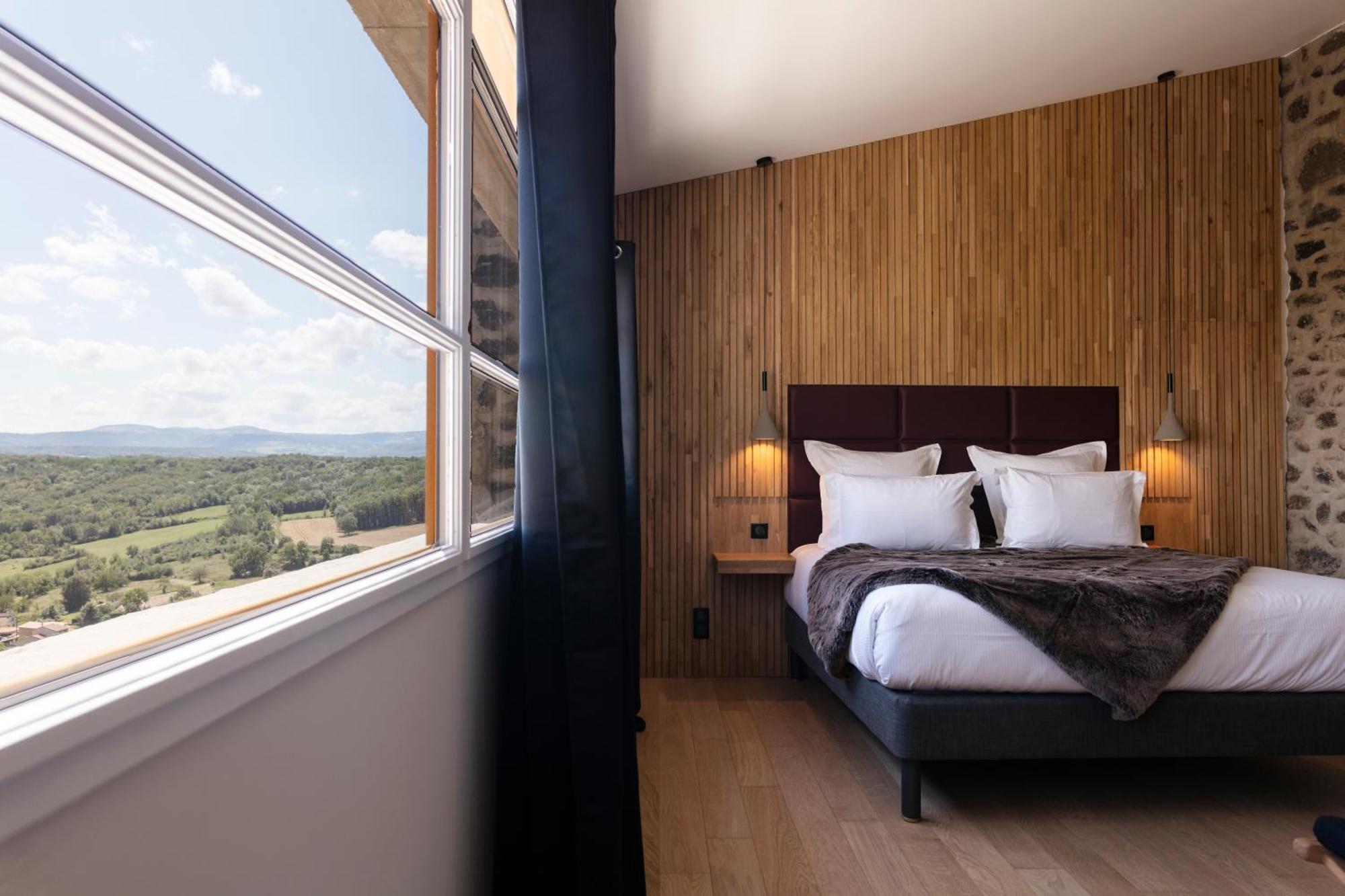 Hotel & Restaurant Origines Par Adrien Descouls - Teritoria Le Broc  객실 사진