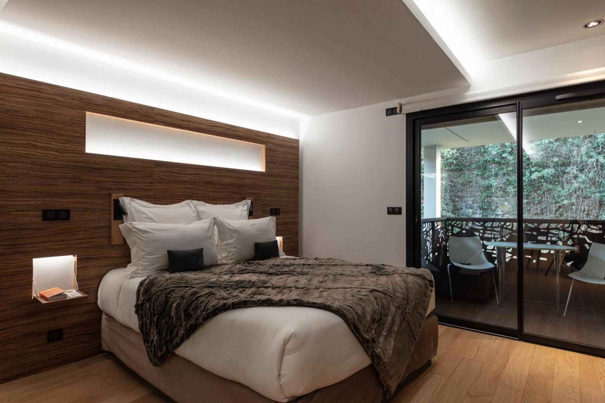 Hotel & Restaurant Origines Par Adrien Descouls - Teritoria Le Broc  객실 사진