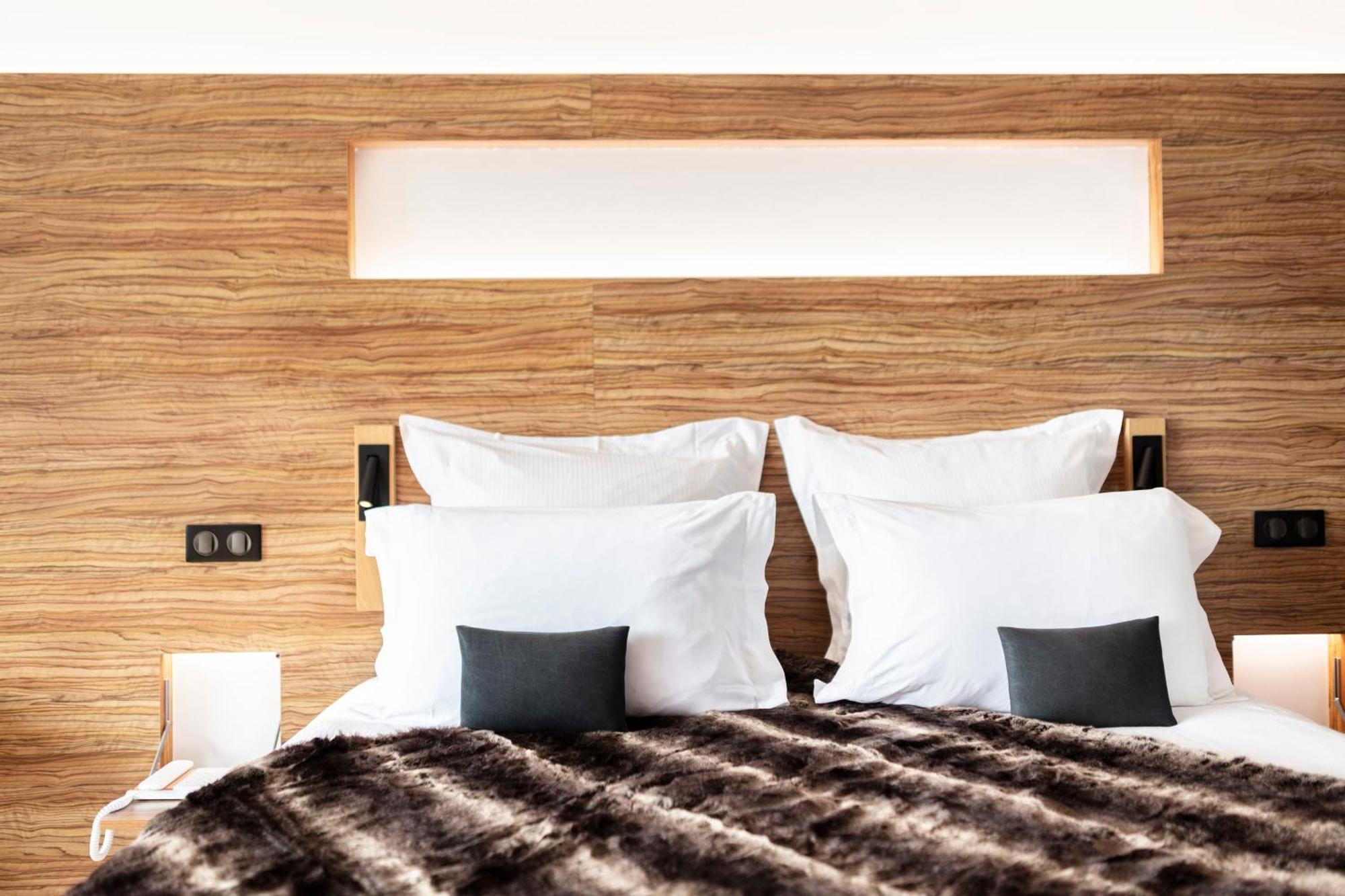 Hotel & Restaurant Origines Par Adrien Descouls - Teritoria Le Broc  객실 사진